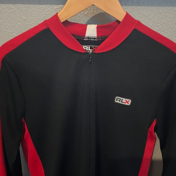 RLX RALPH LAUREN POLO SPORT BIKE CYCLING JERSEY 3/4 Zip Pull Over Sweater Mens M - Picture 6 of 14